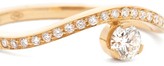 Thumbnail for your product : Sophie Bille Brahe Grace Diamant Diamond & 18kt Gold Solitaire Ring - Gold