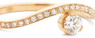 Sophie Bille Brahe Grace Diamant Diamond & 18kt Gold Solitaire Ring - Gold