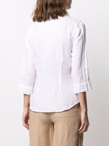 Thumbnail for your product : 120% Lino V-neck linen shirt