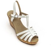 Thumbnail for your product : Caprice White Wedge Sandal Womens White