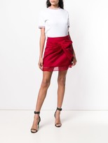 Thumbnail for your product : Brognano Draped Front Mini Skirt