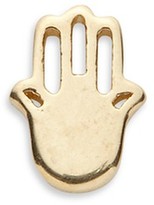 Thumbnail for your product : Loquet London 18k yellow gold Hand of Fatima charm - Have Faith