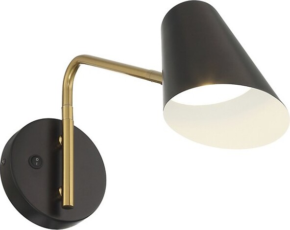 Access Lighting Eames LED Reading Wall Sconce in Black