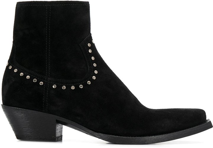 stud detail ankle boots
