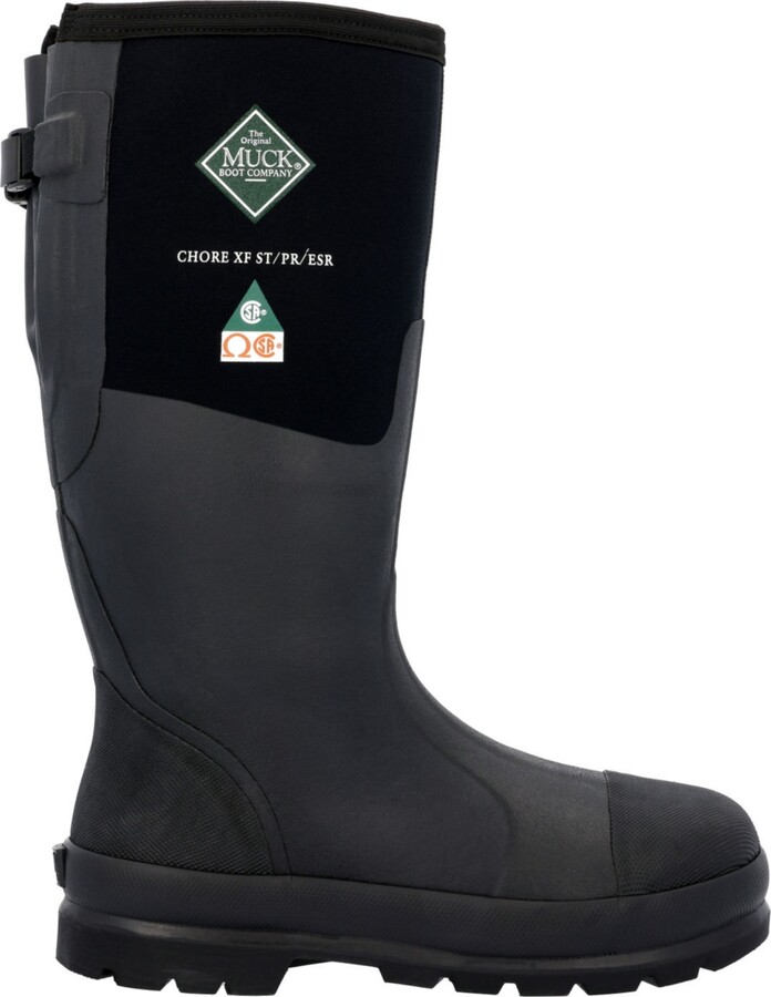 Muck Men's Chore Classic Steel Toe Wide Calf