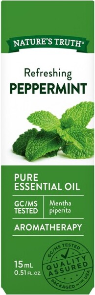Nature's Truth Peppermint Aromatherapy Essential Oil - 0.51 fl oz -  ShopStyle Fragrances