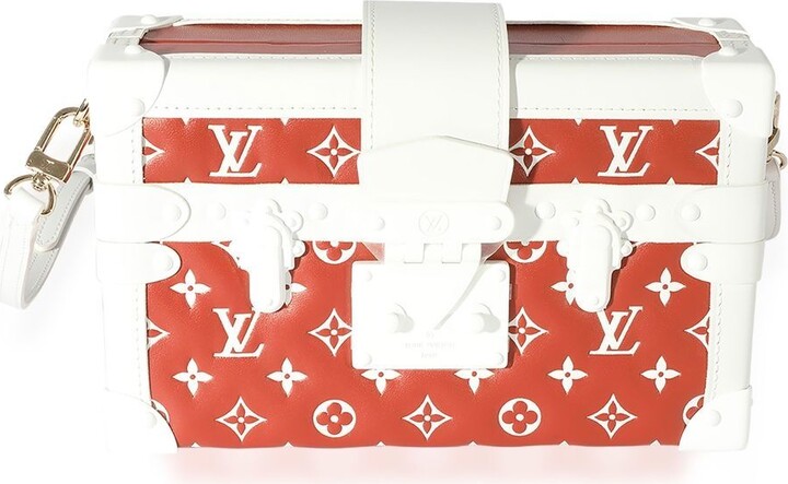 Louis Vuitton 2008 Pre-owned Mini Monogram Trunk Label Pochette Accessoires Handbag