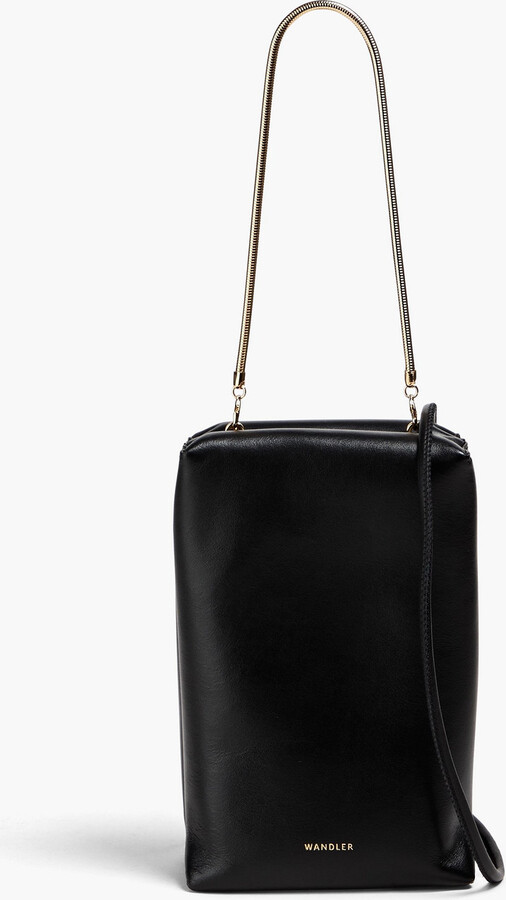 Wandler Leo Box leather tote