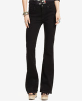 Thumbnail for your product : Denim & Supply Ralph Lauren Reiser High-Rise Flared Black Wash Jeans