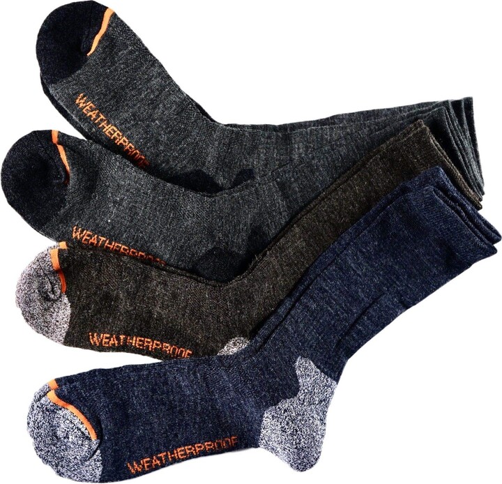 Weatherproof legwear Men's Weatherproof Wool Blend All Purpose Outdoor