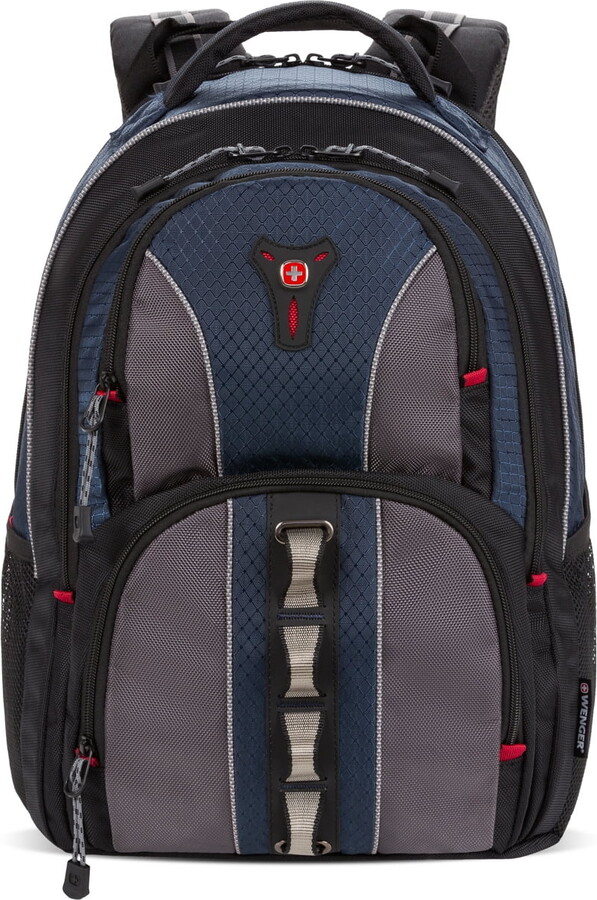 Wenger Unisex Airflow back padding Sporty 16" Laptop Backpack, Cobalt