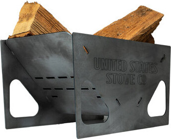 United States Stove Company US Stove US19VP Portable Collapsible Rectangular Fire Pit