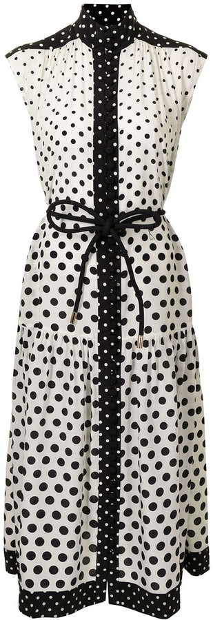 съвсем битка тест savings on zimmermann womens polka dot linen button front  dress size 1 - lizsenyi.com