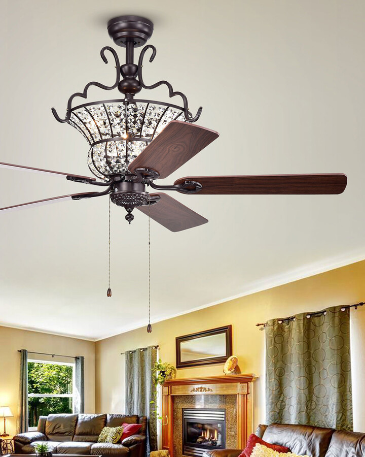 Ceil Homes The World S Largest, Crystal Dome Chandelier Ceiling Fan