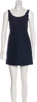 Thumbnail for your product : Balenciaga Sleeveless Mini Dress blue Sleeveless Mini Dress