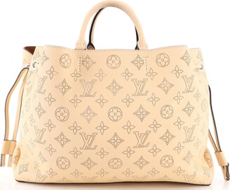 Sold at Auction: Louis Vuitton, Louis Vuitton Bella Tote Mahina Leather  Neutral