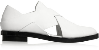 Alexander Wang Morgan cutout leather loafers