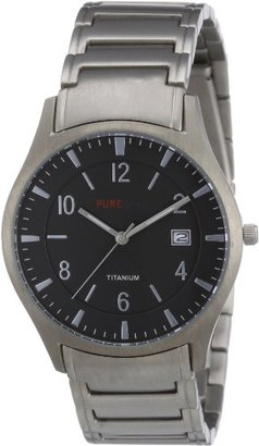 PURE Grey Watches Men's Quartz Watch 1658.9095 with Metal Strap