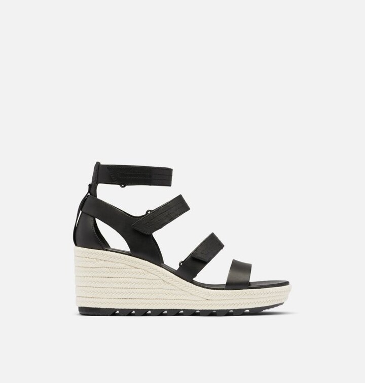 sorel cameron wedge multi strap