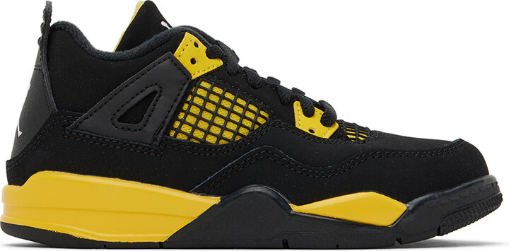 infant black and yellow jordans