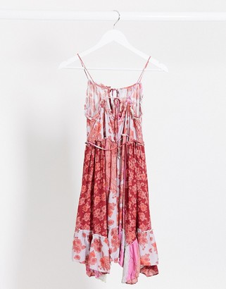 Free People summer storm slip dress in pink - ShopStyle