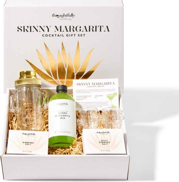 Thoughtfully Cocktails, Skinny Margarita Cocktail Gift Set (Contains No