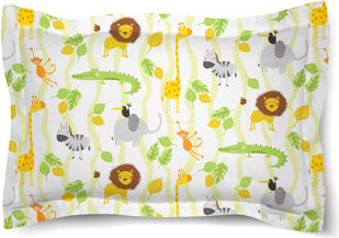 Laural Home Jungle Pals and Friends Microfiber Sham