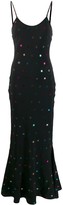 Thumbnail for your product : ATTICO Star Embellished Jersey Dress