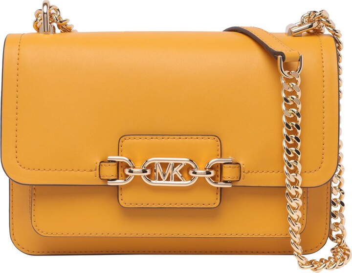 Michael Kors Prism Large Satchel in Daisy Yellow, Luxury, Bags