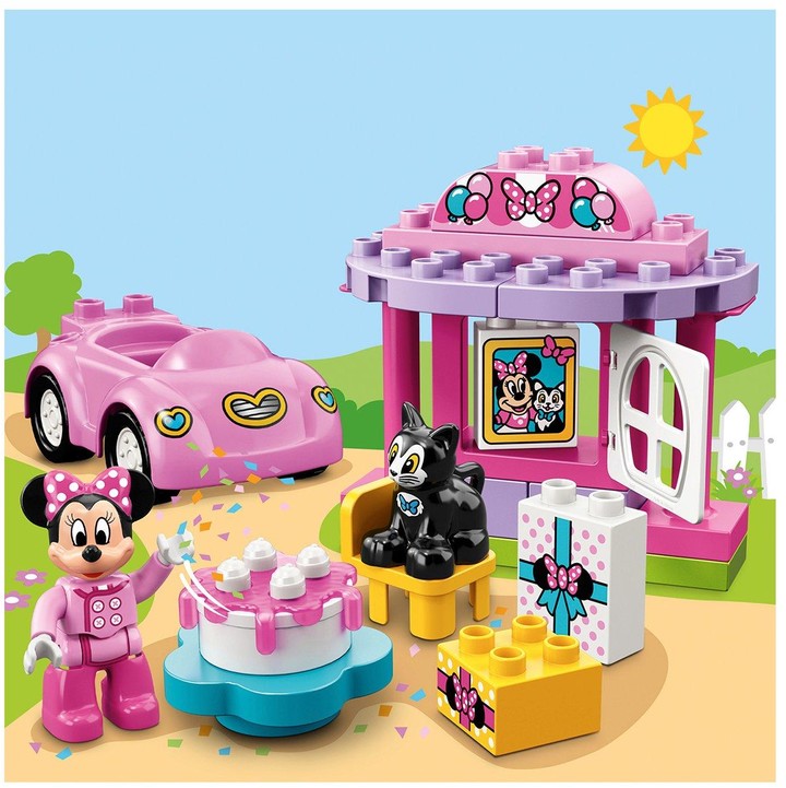Lego Duplo 10873 Disney Junior Minnie's Birthday Party with Cat Figure - ShopStyle Bricks 