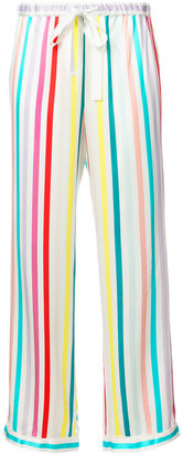 Morgan Lane striped pyjama pants