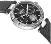 Thumbnail for your product : Versus Versace Versus by Versace Women's Sertie Black Leather Strap Watch 36mm