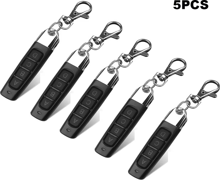 433mhz Remote Control 433.92Mhz Wireless Receiver Module RF Transmitter Electric Cloning Gate Garage Door with Keychain for Home