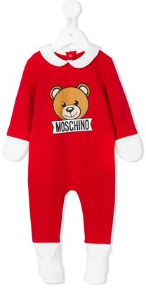 Moschino Kids teddy bear logo pyjama