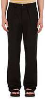 Thumbnail for your product : Margaret Howell MEN'S COTTON PLEATED-FRONT TROUSERS