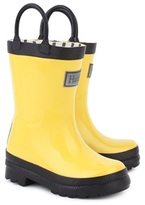 Thumbnail for your product : Hatley Yellow and Navy Classic Wellies