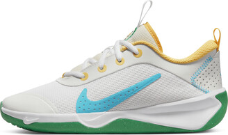 Nike Omni Multi-Court Big Kids' Indoor Court Shoes in White - ShopStyle