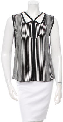 Marc Jacobs Striped Sleeveless Top