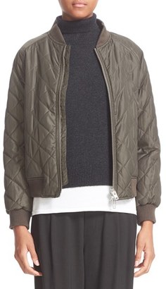 Vince Women's Quilted Bomber Jacket