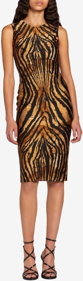 Tiger Print Dress | ShopStyle