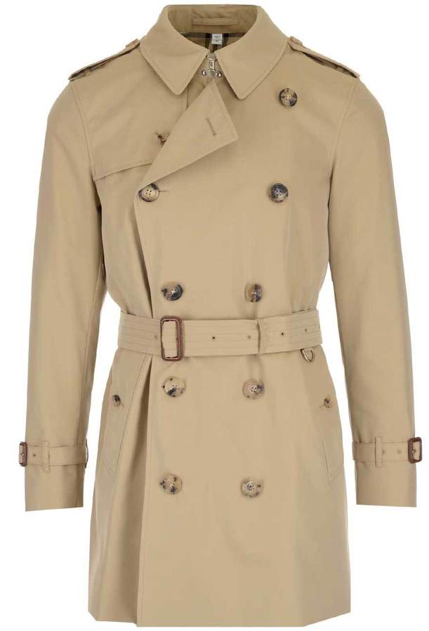 Burberry Double Breasted Trench Coat 