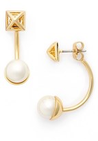 Thumbnail for your product : Rebecca Minkoff Women's 'Pearl Stud' Cutout Drop Earrings
