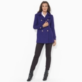 Thumbnail for your product : Ralph Lauren Wool-Blend Military Pea Coat