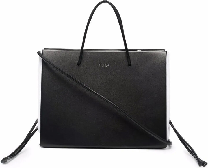 Medea Vitello leather tote bag