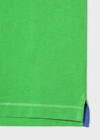 Thumbnail for your product : Paul Smith Men's Green 'Happy' Cotton T-Shirt