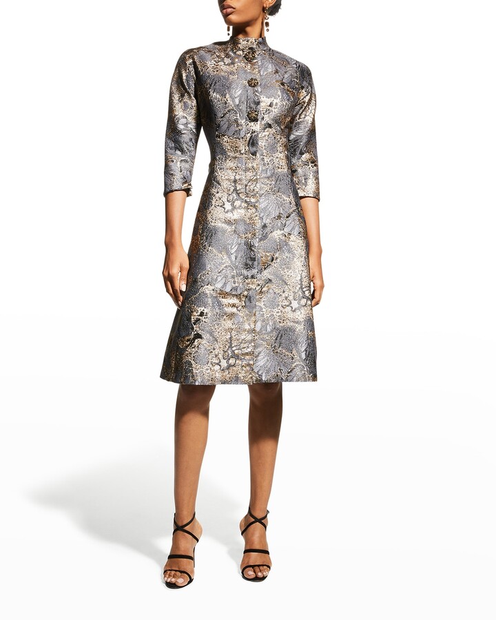Jacquard Evening Dress | Shop The Largest Collection | ShopStyle
