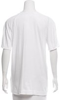 Thumbnail for your product : Piazza Sempione Embellished V-Neck T-Shirt