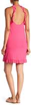 Thumbnail for your product : Vanity Room Ruffle Trim Back Cutout Dress