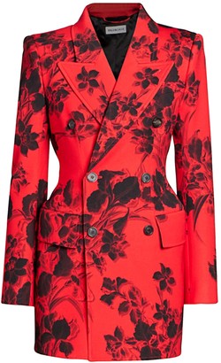 balenciaga floral boots