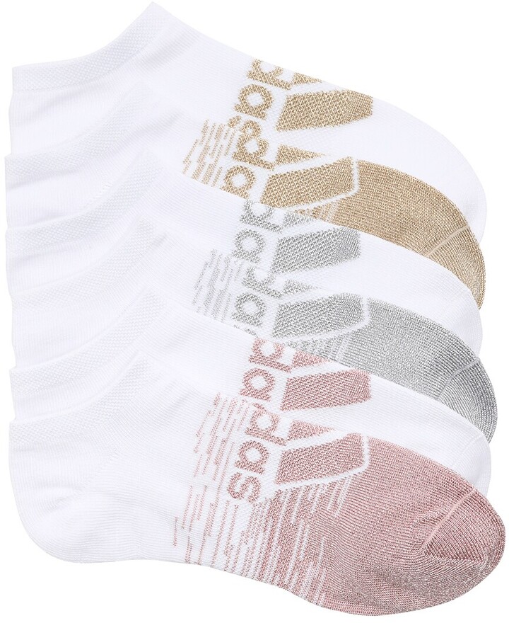 adidas Superlite Women's No Show Socks 6 Pack ShopStyle